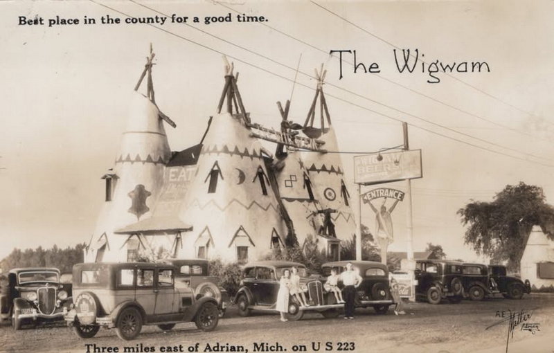 Wig-Wam (Tee-Pee Town) - From Facebook